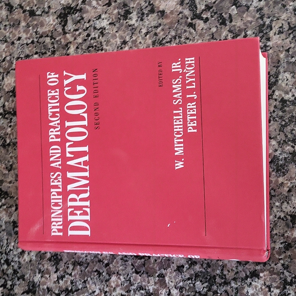 Principles and Practice of Dermatology second edition 1996 textbook hard cover